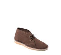 Pegasus Men's Men's Classic Suede Desert Boots - Standard Fit Comfortable Casual Ankle Chukka Boot Brown 12 UK