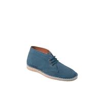 Pegasus Men's Men's Classic Suede Desert Boots, Standard Fit Comfortable Casual Ankle Chukka Boot Navy