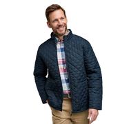 Pegasus Men's Quilted Jacket with Pockets, Full Zip, Lightweight Weatherproof Coat in Navy | Size: 3XL Pegasus Navy 3XL