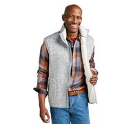 Pegasus Men's Sherpa Lined Gilet Insulated Bodywarmer with Soft Fleece Lining Grey XL