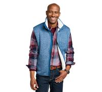 Pegasus Men's Sherpa Lined Gilet Insulated Bodywarmer with Soft Fleece Lining in Blue | Size: Large Pegasus Blue L