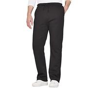 Pegasus Men's Sherpa-Lined Knitted Jog Pant Warm and Cozy Black 44W / 31L
