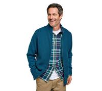 Pegasus Men's Sherpa Lined Tuck Stitch Zip Jacket With Pockets Heavyweight Thermal in Dark Green | Size: 2XL Pegasus Dark Green 2XL