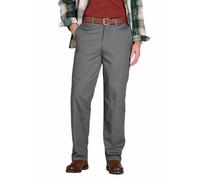 Pegasus Men's Smart Soft & Comfortable Fleece Lined Chino Trousers in Charcoal | Size: 42R Pegasus Charcoal 42R
