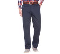 Pegasus Men's Smart Soft & Comfortable Fleece Lined Chino Trousers in Navy | Size: 34L Pegasus Navy 34L