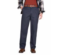 Smart Soft and Comfortable Fleece Lined Chino Trousers Pegasus Navy 38L