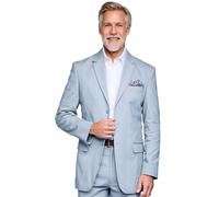 Soft-handle Cotton Blazer Fully Lined Classic Summer Style Pegasus Mid Blue 38R