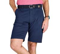 Pegasus Men's Stretch Chino Shorts with Free Belt Super Stretch Cotton Shorts Navy 34