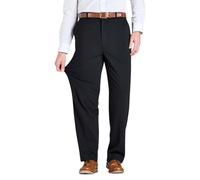 Pegasus Men's Super Stretch Comfort Trouser with Elasticated Back in Black | Size: 40R Pegasus Black 40R