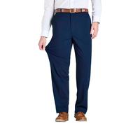 Pegasus Men's Super Stretch Comfort Trouser with Elasticated Back in Navy | Size: 38S Pegasus Navy 38S
