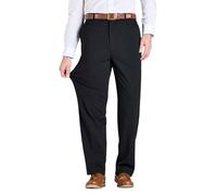 Super Stretch Comfort Trouser with Elasticated Back Pegasus Black 36L