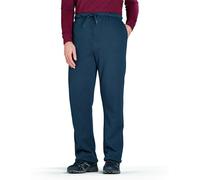 Pegasus Men's Warm & Cozy Sherpa-Lined Knitted Jogging Bottoms in Navy | Size: 52R Pegasus Navy 52R