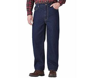 Pegasus Men's Warm-Lined Woven Jean Cozy and Stylish Denim Pants Indigo 36W / 31L