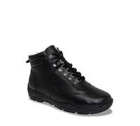 Pegasus Men's Waterproof Leather Sherpa Lined Boot with Side Zip Black 7