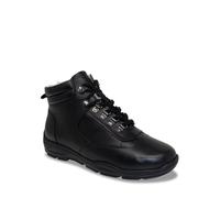 Pegasus Men's Waterproof Leather Sherpa Lined Boot with Side Zip in Black | Size: 10 Pegasus Black 10