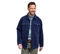 Pegasus Men's Western Style Stretch Cord Jacket with Button Front, Chest & Cuff in Navy | Size: Large Pegasus Navy L