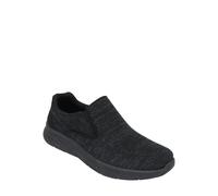 Pegasus Men's Wide Fit Slip-On Trainers - Lightweight Sport & Outdoor Shoes with in Black | Size: 7 Pegasus Black 7
