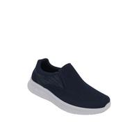 Pegasus Men's Wide Fit Slip-On Trainers, Lightweight Sport & Outdoor Shoes with Memory Foam, Sizes 7-13 UK Navy