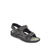 Pegasus Men's Wide Fit Touch Fasten Sandal in Brown | Size: 7 Pegasus Brown 7