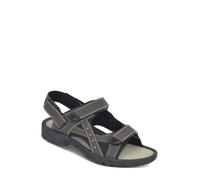 Pegasus Men's Wide Fit Touch Fasten Sandal in Brown | Size: 8 Pegasus Brown 8