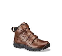 Pegasus Men's Wide Fit Touch Fasten Waterproof Leather Hiking Boots