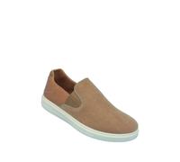 Pegasus Men's Wide G Fit Slip On Leisure Shoes, Lightweight & Breathable Cushioned in Tan | Size: 8 Pegasus Tan 8