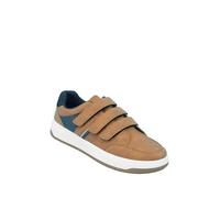 Pegasus Men's Wide G Fit Trainers, Lace Up & Touch Fasten, Cushioned Footbed, Ankle Support & Durable Outsole Grip Tan 11 UK