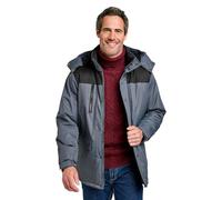 Pegasus Men's Woven Waterproof Jacket With Fleece Lining Grey 3XL