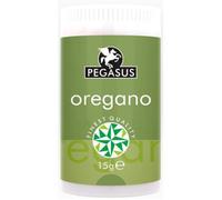Pegasus Oregano 15g, Premium Dried Oregano Leaves for Pizza, Pasta, Mediterranean Cooking & Seasoning, Aromatic Herb Blend for Savory Dishes, Baking, Roasting & Everyday Culinary Use, Pack of 1
