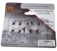 Pegasus PG0853 Figurine 1/144 WW II Russian Soldiers Painted