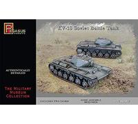 Pegasus PG7667 Vehicle 1/72 KV-1S Soviet Battle Tank, 2 Kits