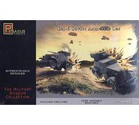 Pegasus PG7672 - BA 6 Armoured Car - 1: 72 Plastic Model Kit - 2 kits