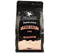 Pegasus Pink Himalayan Salt Fine 100% Natural, 500g (Pack of 1) - Natural Salt with Vital Nutrients