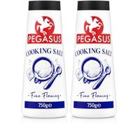 PEGASUS Premium Cooking Salt 750G | Coarse, Pure, Non-Iodised, Ideal for Cooking, Baking & Seasoning | No Additives, Ideal for Everyday Kitchen Use | 100% Natural, Gluten-Free (Pack of 2)