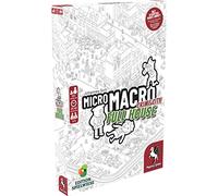 Pegasus Press | MicroMacro: Crime City - Full House | Board Game | Ages 10+ | 1-4 Players | 15-45 Minutes Playing Time