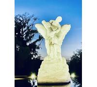 Pegasus sculpture and Diana, Goddess of the Hunt sculpture Gratitude Journal: 8.5 x 11 100 lined pages softcover notebook