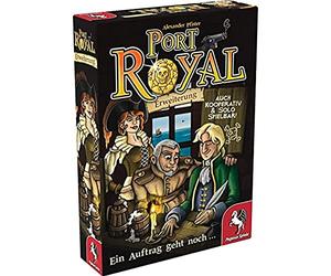 Pegasus Spiele 18141G Port Royal Just One More Contract Expansion Card Game