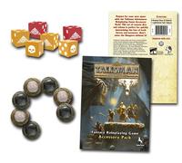 Pegasus Spiele 47505E Talisman Adventures RPG Accessory Pack (Dice & Tokens)