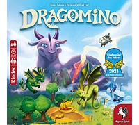 Pegasus Spiele 57111G - Dragomino *Children's Game of the Year 2021*, Multi-Coloured