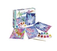 Pegasus watercolor painting Multicoloured one size