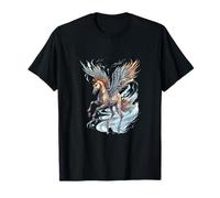 Pegasus Winged Horse Horses Mythology Fantasy Art T-Shirt