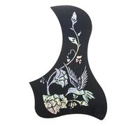 Pegatinas Para Golpeador De Guitarra 1Pcs Phoenix Flower Bird Pattern Acoustic Guitar Pickguard(6)