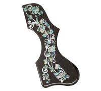 Pegatinas Para Golpeador De Guitarra Abalone Inlay Flower Folk Acoustic Guitar Pickguard Fit J200 Thickness 2mm 1pc