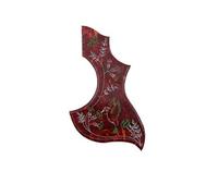 Pegatinas Para Golpeador De Guitarra Guitar Guard Plate Soft Seal Thickened Laser Turtle Shell Flower Bird Flying Phoenix Fireworks(2)