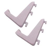 Pegboard Accessories Designed for SKADIS Pegboard | Keyboard Stand, Pegboard Hooks, Durable, Holds Up to 6 KG, Display for Mechanical Keyboards | 1 Pair (2 Hooks), White