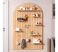Pegboard Combination Kit - Versatile Craft Organizer with Shelves, Perfect for Home Organization & Craft Supplies in Bedroom or Study - Maximize Space & Declutter