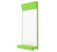 Pegboard Display Stand with L-Base, Storage Shelves for Vendors Craft Shows & Retail Store, Includes 10 Hooks