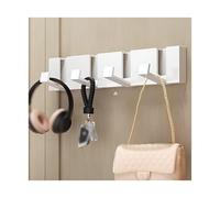 Pegboard Hooks, Wall-Mounted Coat Hooks, Aluminum Alloy for Clothes, Hats, Towels, Decorative Storage Solution, 46cm Length for Home and Office Organization