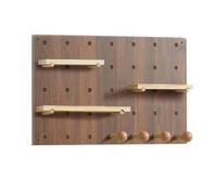 Pegboard Kit for Wall Organization with Mounting Hardware - Ideal for Home, Office, and Garage Storage Solutions