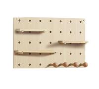Pegboard Kit for Wall Organization with Mounting Hardware - Ideal for Home, Office, and Garage Storage Solutions